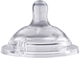 Силіконова соска Chicco Natural Feeling, Регульований потік, 4м+, 2 шт (81035.20) (8058664008247) - зображення 2