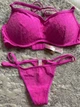 Жіночий комплект білизни PINK BRALETTES & BRA TOPS рожевий (М) - зображення 2