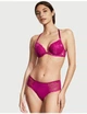 Жіночий бюстгальтер Victoria's Secret Push Up 32 У колір рожевий мереживна спинка - зображення 2
