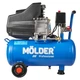 Воздушный компрессор Molder MA31240 24 литра 1100 Вт 175 л в минуту прямой привод - изображение 1