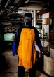 Фартук замшевый для сварочных работ UWeld кевларовая нить, защита от высоких температур UW10TAR - изображение 2