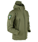 Тактична куртка Eagle Soft Shell JA-01 із флісом Green Olive 5XL - зображення 4