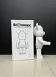 Статуэтка Bearbrick White 28 см Игрушка дизайнерская Bearbrick Белая - изображение 3