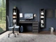 Стол туалетный письменный Perfect Home Ada 5S/120 120x55x75 см, 5 ящиков Антрацит (000012376980) - изображение 5