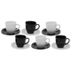 Чайний сервіз Luminarc Carine Black/White з 12 предметів (D2371) - зображення 5