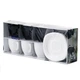Чайний сервіз Luminarc Carine Black/White з 12 предметів (D2371) - зображення 8
