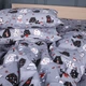 Комплект постельного белья MirSon Семейный 2x160x220 см 17-0671 With Love Cats Бязь (2200010178173) - изображение 4
