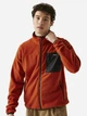 Толстовка на флисе, на молнии мужская Regatta Frankie FZ Fleece RMA595-K1W L Красная (5063019778310) - изображение 1
