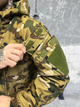 Тактический костюм с двойным флисом и высоким воротником Soft Shell Multicam XL - изображение 5