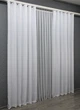 Комплект готовых штор VR-Textil Атлас Монорей № 805ш Белый 150х270 см 2 шт (30-583) - изображение 5