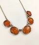 Серебряное колье с балтийским янтарем 1005NЕС-k - изображение 5