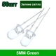 Светодиоды 5мм 3V 20ma 50шт Зеленый свет White-Green (49) - изображение 1