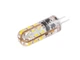 Світлодіодна лампа G4 24LED 1,5W AC/DC 12V 150LM 6500K силикон / LM3030 Лємансо - зображення 1