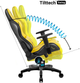 Fotel gamingowy Diablo X-One 2.0 Normal Size Electric Yellow (5904405570012) - obraz 5