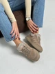 Кеди зимові жіночі ShoesBand Бежева натуральна замша зі вставками шкіри на хутрі 36 (23,5 см) (S57101з) - зображення 5