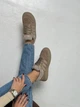 Кеди зимові жіночі ShoesBand Бежева натуральна замша зі вставками шкіри на хутрі 36 (23,5 см) (S57101з) - зображення 2