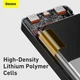 Power Bank BASEUS Bipow Digital Display 30000mAh |2USB/1Type-C, PD/QC, 20W, 3A| (PPDML-N01) (black) - зображення 4