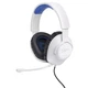Наушники JBL Quantum 100P Console, White, 3.5 мм, микрофон, динамики 40 мм, технология "QuantumSOUND Signature", 1.2 м - изображение 1