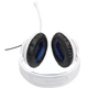 Наушники JBL Quantum 100P Console, White, 3.5 мм, микрофон, динамики 40 мм, технология "QuantumSOUND Signature", 1.2 м - изображение 7