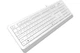 Клавіатура A4tech Fstyler FK10, Sleek MMedia Comfort, USB, White FK10 White - зображення 4