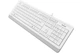Клавіатура A4tech Fstyler FK10, Sleek MMedia Comfort, USB, White FK10 White - зображення 5