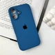 Захисний чохол-накладка Silicone Full Case AA Camera Protect для Apple iPhone 16 Surf Blue (FullAAi16-38) - зображення 4