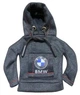 Чехол худи c лого BMW на ручку АКПП, аксесуар для салона, Кофта на рычаг передач, Чёрно-красная - изображение 1