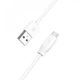 Кабель USB Hoco X1 Rapid, MicroUSB, 2.1A, White, 2m - зображення 2