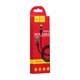 Зарядний кабель HOCO X26 Xpress Micro USB Cable 1m Black/Red - изображение 3