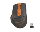 Миша A4Tech Fstyler FG30S Black/Orange - зображення 1