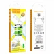 Зарядний кабель HOCO X83 Victory Type-C to Type-C Cable 60W 3A 1m White - зображення 4