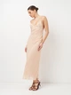 Платье женское Zara 2233/819 M Бежевое (02233819942034) - изображение 1