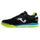 Обуви для мини-футбола размер 39 Joma TOP FLEX REBOUND TORS2301IN (верх-кожа, черный-салатовый) - изображение 3