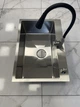 Кухонная мойка Luminex 65х45 см и смеситель для кухни Aria 015F31 с гибким изливом Черный (5558) - изображение 2