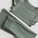 Подростковый комплект (футболка + штаны) для девочки H&M 271233806_khaki 152 см Хаки (2727000033682) - изображение 2
