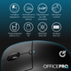 Мышь OfficePro M307B Silent Click Wireless/Bluetooth Black - изображение 10