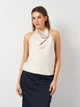 Футболка женская Zara 2640/897 L Бежевая (02640897712044) - изображение 1