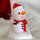 Одеяло-игрушка подушка снеговик 110 x 160 см Белый (Д-post-igrashka-001) - изображение 3