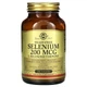 Селен Solgar (Selenium) 200 мкг 250 таблеток - изображение 1