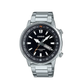 Часы CASIO MTD-130D-1A4VDF для мужчин в серебристом исполнении с черно-серым экраном. - изображение 5