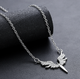 Цепочка Fashion Jewerly Крылья Ангела подвеска на шею в стиле Тиффани y2k kpop серебристый (SVS) - изображение 4