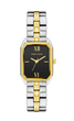 Женские наручные часы Anne Klein AK/3775BKTT представляют собой сочетание золотого и серебряного цветов на экране с черным оттенком. - изображение 1