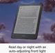 Электронная книга Kindle Paperwhite Signature Edition 2024 Metallic Raspberry, 32GB, без рекламы, 7 HD E Ink Carta дисплей, антибликовое покрытие, подсветка, сенсорный экран, Bluetooth/Wi-Fi, защита от влаги, 300 dpi, розовая - изображение 5