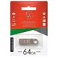 USB флеш-накопичувач Flash Drive T&G 64GB Metal 026 Silver. - зображення 2