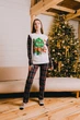 Піжама жіноча "Family look" Носи своє 50 Чорний (p-12939-178546) - изображение 5