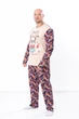 Піжама чоловіча "Family look" Носи своє 46 Персиковий (p-12943-180430) - изображение 2