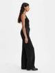 Джинси жіночі Levi`s Ribcage Wide-Leg H223 A6081-0001 25-32 Чорні (5401128250738) - зображення 4