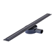 Душовий трап з нерж. сталі SUS304 Mixxus Drain-05-60-Slim Black (30x600 мм) (Чорний) (MI6169) - зображення 1