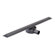 Душовий трап з нерж. сталі SUS304 Mixxus Drain-05-70-Slim Black (30x700 мм) (Чорний) (MI6170) - зображення 1