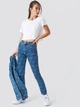 Джинсы Slim Fit женские NA-KD 1018-001346-0116 36 Синие (7325941025558) - изображение 5
